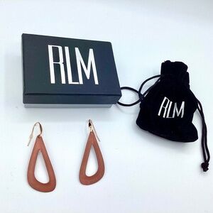 RLM Patina Openwork Drop Earrings in Dusty Rose. Brass is in rose tone. SALE $30